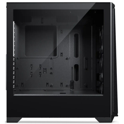 ������ PHANTEKS Eclipse G370A, Black, 3x120mm ARGB Fan, ������� ������ Tempered Glass, Mid-Tower / PH-EC370GA_DBK01