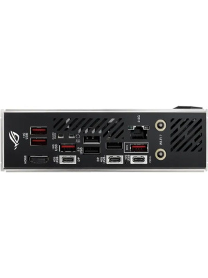 ����������� ����� ASUS ROG STRIX X870-I GAMING WIFI, AM5, X870, 2*DDR5, 2*SATA, 2*M.2, 4*USB 3.2, 3*USB 2.0, 2*USB4, Type-C, 2*PCIx16, HDMI, mIATX