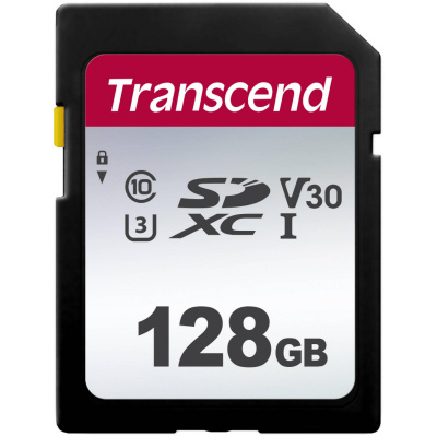 ����� ������ 128Gb Transcend SDXC Class 10 V30 (TS128GSDC300S)