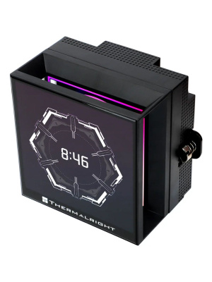 ��� Thermalright Hyper Vision 360 (360mm, LED, Black, ARGB/ Fans: 3x120mm, 69CFM, 27dBA, 2150RPM/ Pump height 68mm, 6400RPM, Rad thickness 27mm/ S: 1700, 1200, 1851, 115X, 2011, 2066, AM5, AM4)