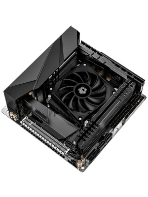 ����� ID-COOLING IS-23i BLACK LGA1851/1700/1200/115X ��������������� ������ 23mm (TDP 45W, PWM, 2 ����.������, ������ ����, FAN 80mm) BOX