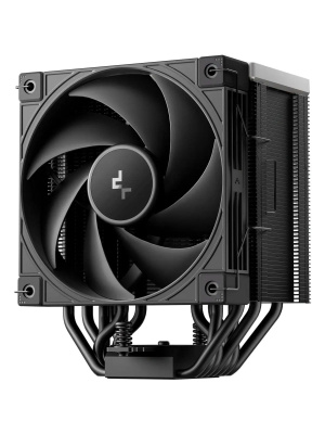 ����� DEEPCOOL AK700 DIGITAL NYX LGA1851/1700/1200/115X/AM5/AM4 (TDP 260W, PWM, Fan 120mm, 7 ����. ������, Copper Base, ������) RET