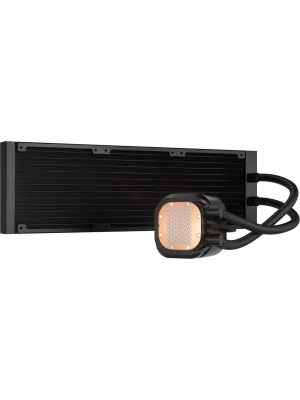 ������� ����������� ���������� Corsair NAUTILUS 360 ARGB (360mm, Black, ARGB/ Fans: 3x120mm, 72.8CFM, 36dBA, 1700RPM/ S: 1851, 1700, AM5, AM4)