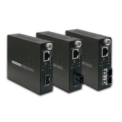 ����� �������������� Planet GST-802 10/100/1000Base-T to 1000Base-SX Smart Gigabit Converter