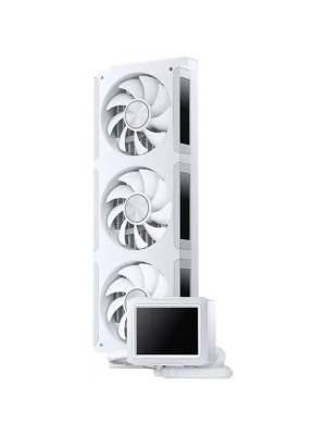 ������� ����������� ���������� JONSBO TF3-360SCW White (320W, 360mm, LED, White, ARGB/ Fans: 3x120mm, 62.4CFM, 37.3dBA, 2400RPM/ Pump height 63mm, 30dBA, 2500RPM, Rad thickness 27mm/ S: 1851, 1700, 1200, 115X, 2011, 1366, AM5, AM4)